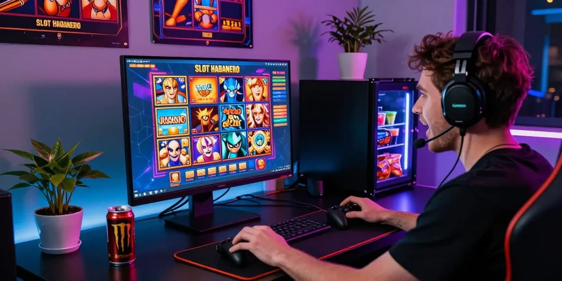 Exciting Slot Habanero gaming experience with colorful graphics and immersive gaming environment.