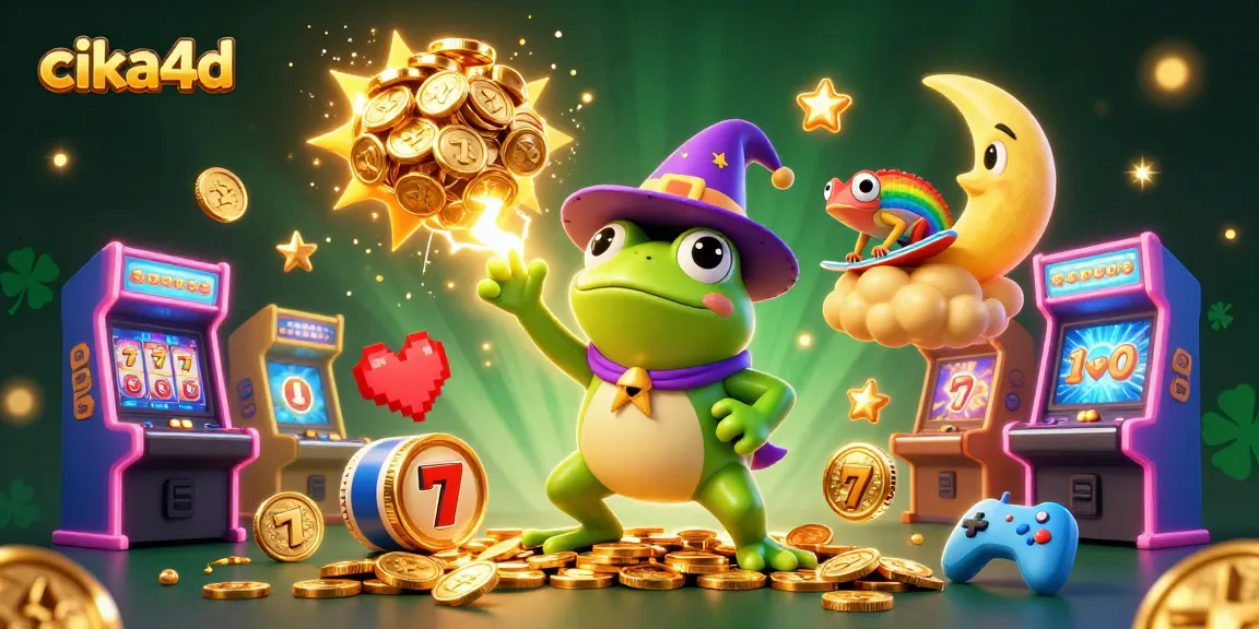 Cika4d creates a vibrant slot gaming experience with dazzling elements and dynamic characters.