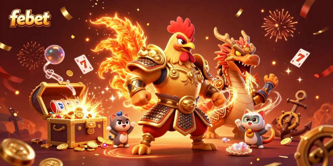 Experience big wins with febet's exciting 3D gaming scene featuring vibrant action and rich details.