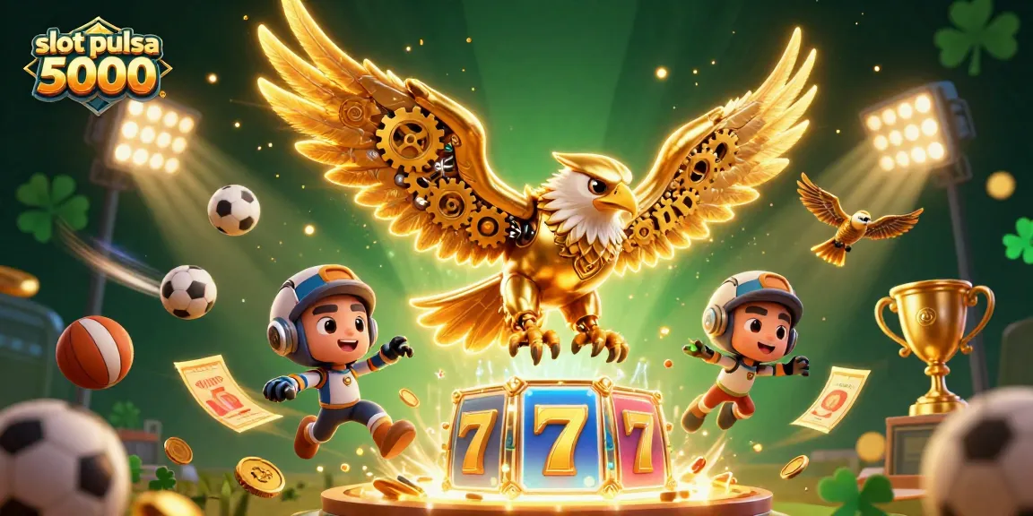 Slot pulsa 5000 menghadirkan permainan mesin slot dengan peluang menang menggunakan deposit minimal 5000.