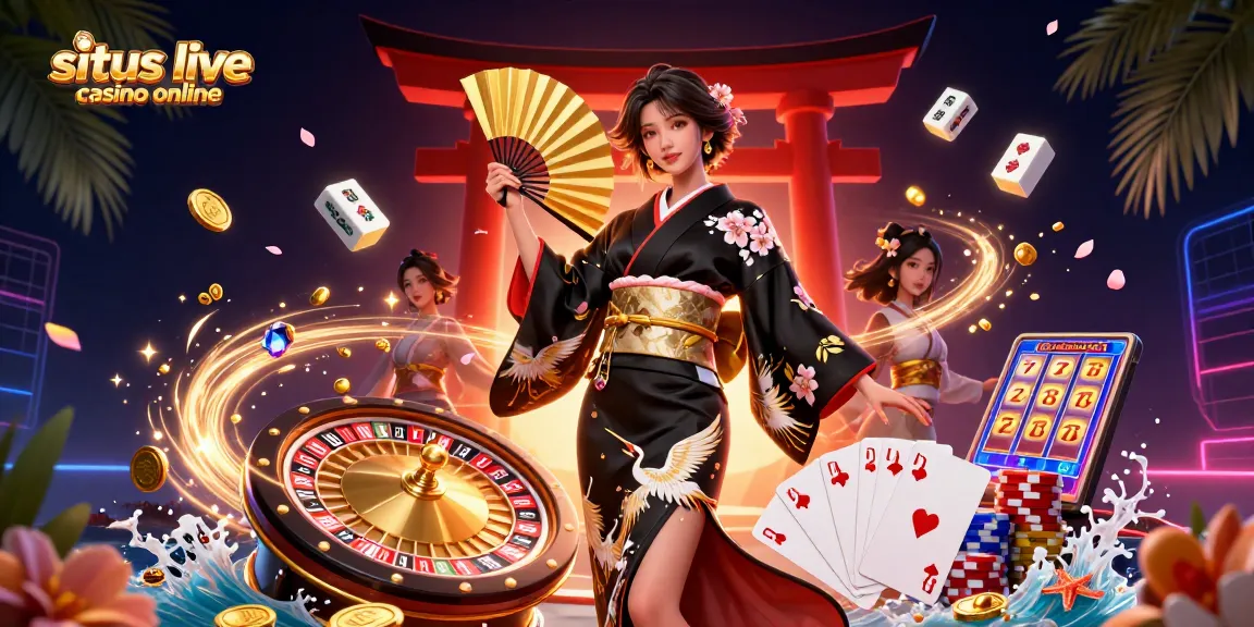 Experience the excitement of situs live casino online games with a fusion of culture and vibrant visuals.