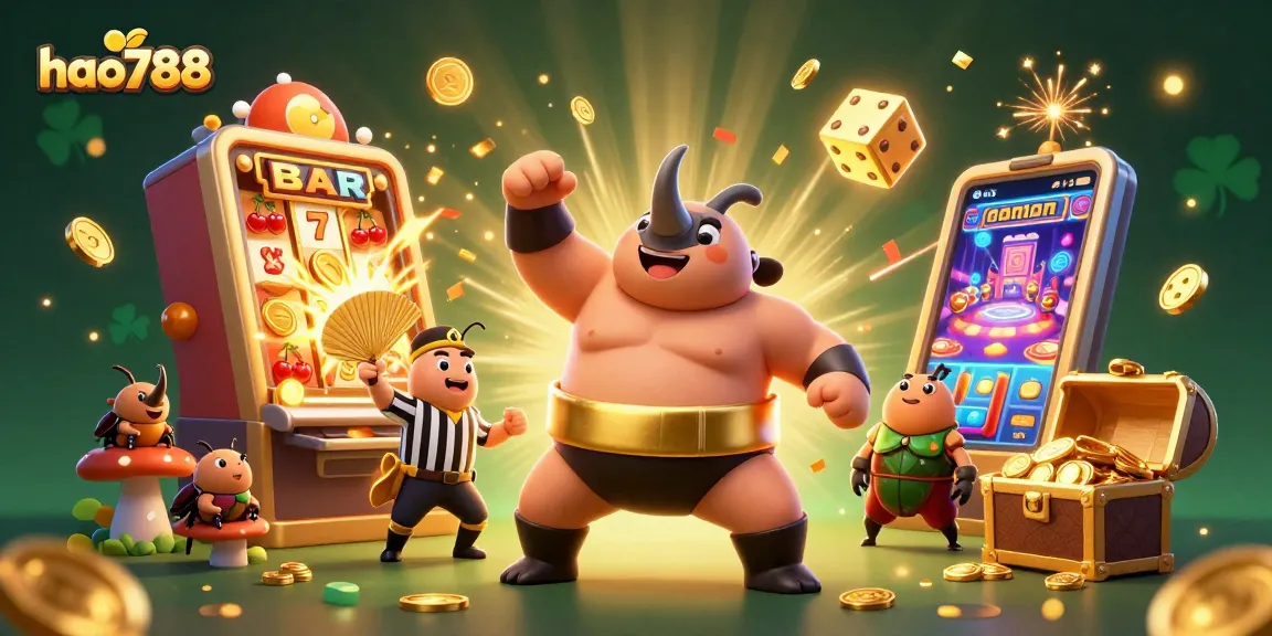 HAO788 menyediakan pengalaman bermain slot online dengan akses cepat dan aman, dipenuhi simbol jackpot dan koin emas.