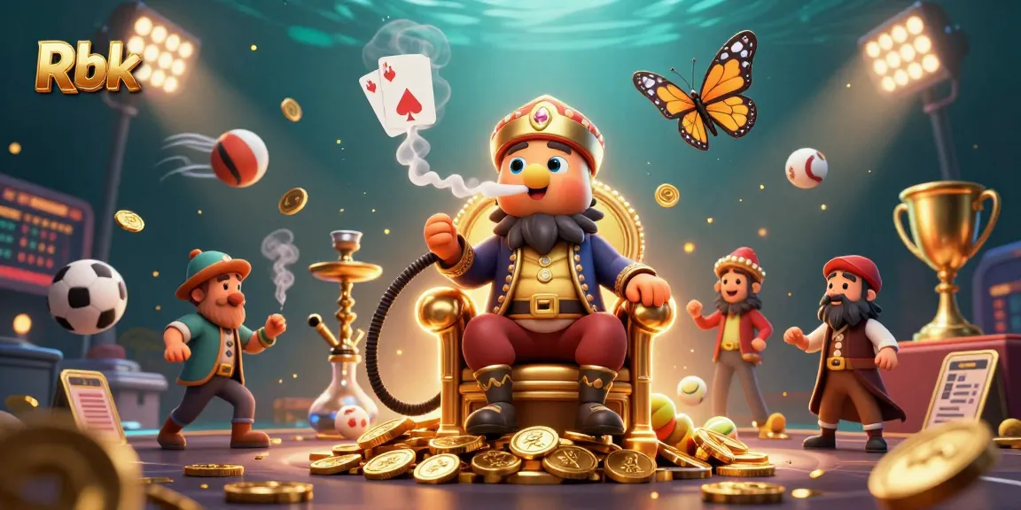 Rbk brings winning strategies in an engaging gambling scene with a unique caterpillar master.