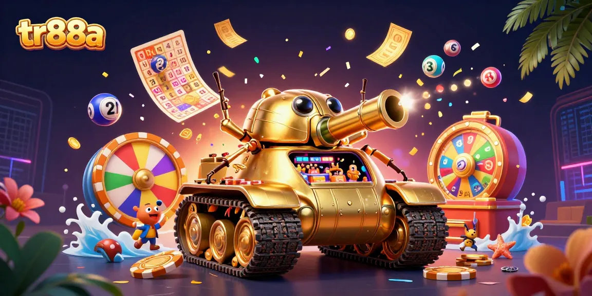 Experience thrilling gameplay at tr88a with vibrant casino elements and dynamic lottery fun.
