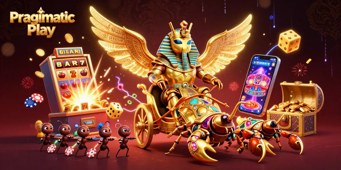 Menangkan jackpot di slot Pragmatic Play dengan ilustrasi megah yang penuh warna.