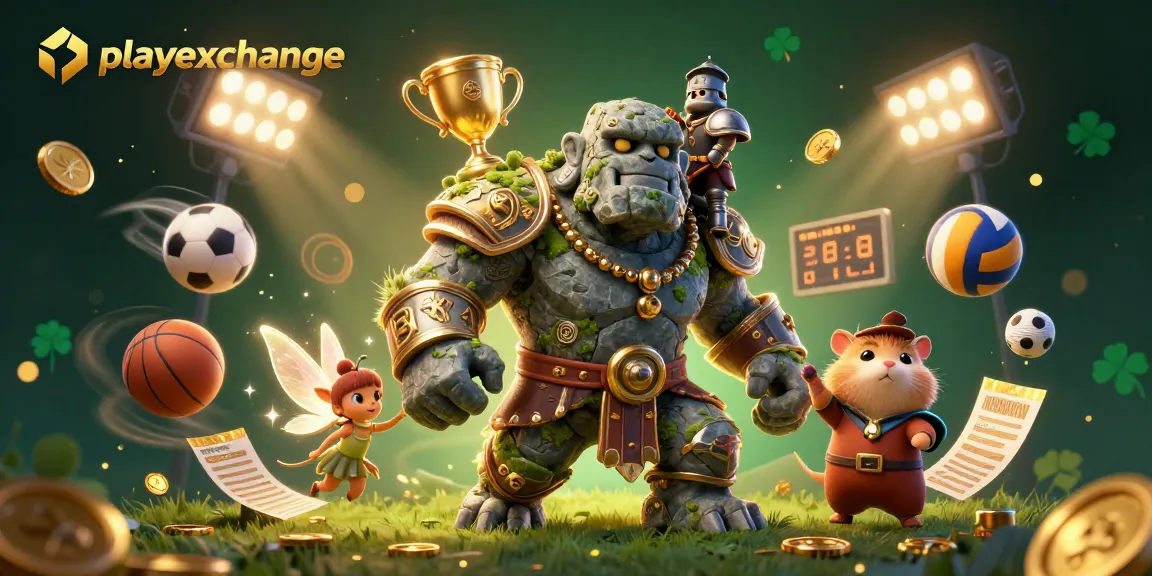 Engage in thrilling action with playexchange as a golem guardian and fairy sparkles light up the sports betting scene.