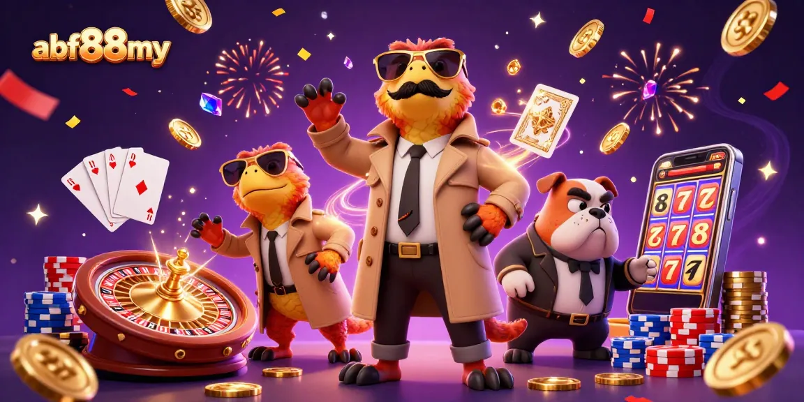 Experience thrills with afb88my as raptors attempt VIP access amid vibrant casino chaos.