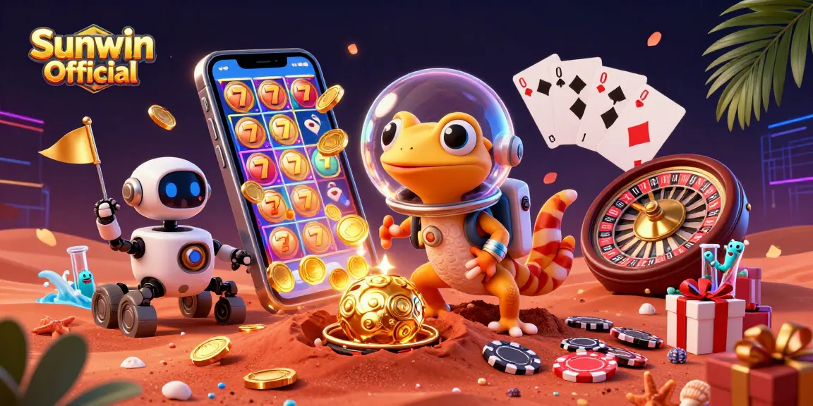 Spin lively games and win big with Sunwin Official at a dynamic casino adventure