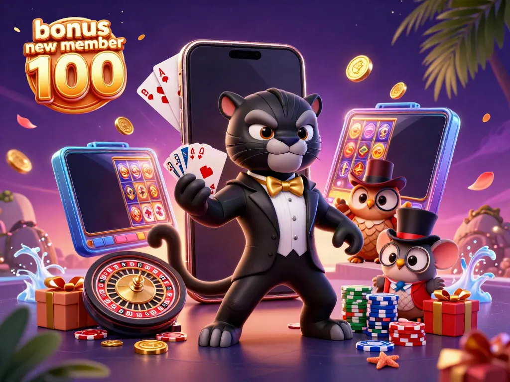 Experience the excitement of winning with bonus new member 100 at the vibrant casino.