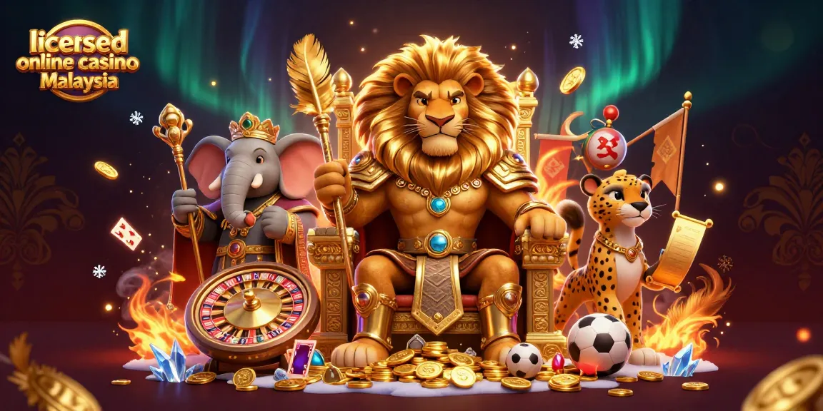 Experience thrilling gameplay at a licensed online casino Malaysia with vibrant characters and rich casino elements.