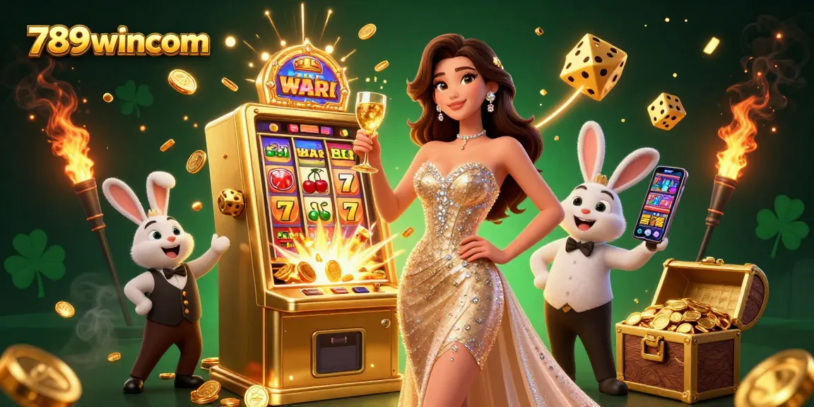 Experience big wins at 789wincom with a stunning jackpot slot machine and glamorous players.