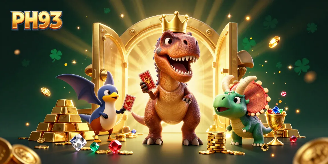 Experience the excitement of winning with PH33 in this vibrant casino-inspired illustration.