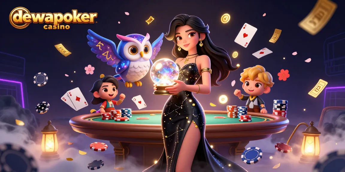 Engage in winning strategies at dewapoker casino while enjoying a rich 3D gaming atmosphere.