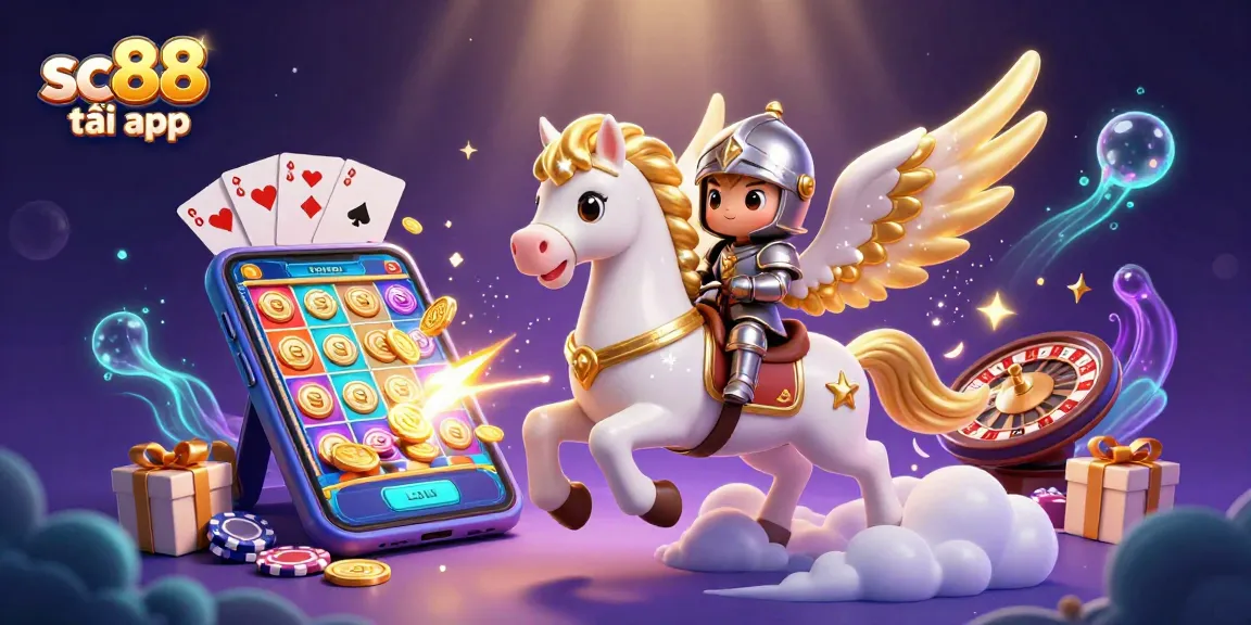 Experience the excitement of sc88 tải app with vibrant games and celestial characters.