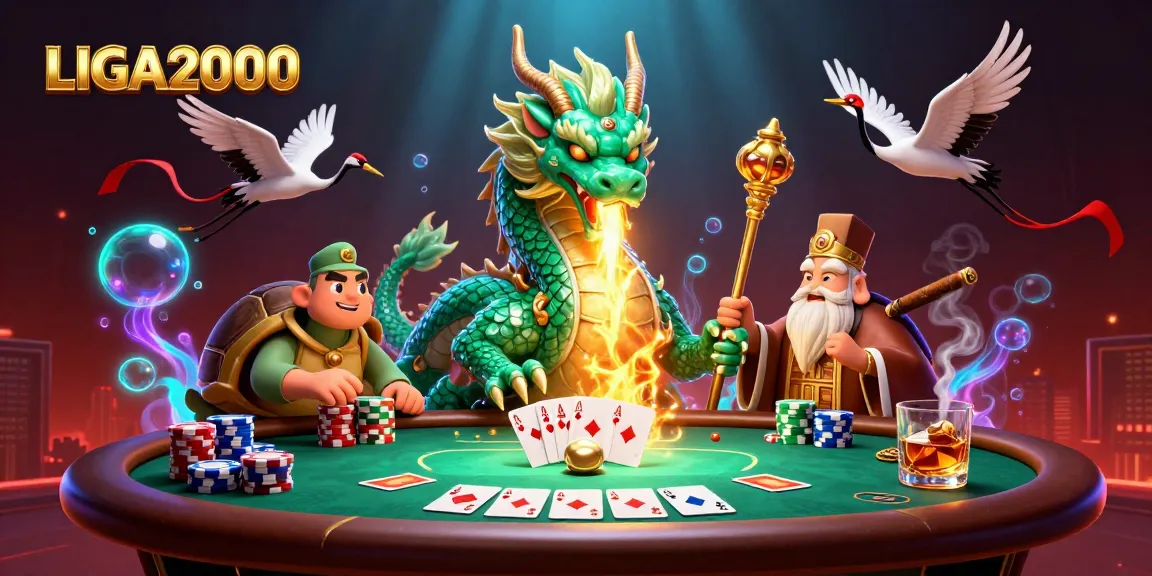 Ikuti LIGA2000 dan rasakan aksi poker mendebarkan di tengah suasana kasino yang semarak.