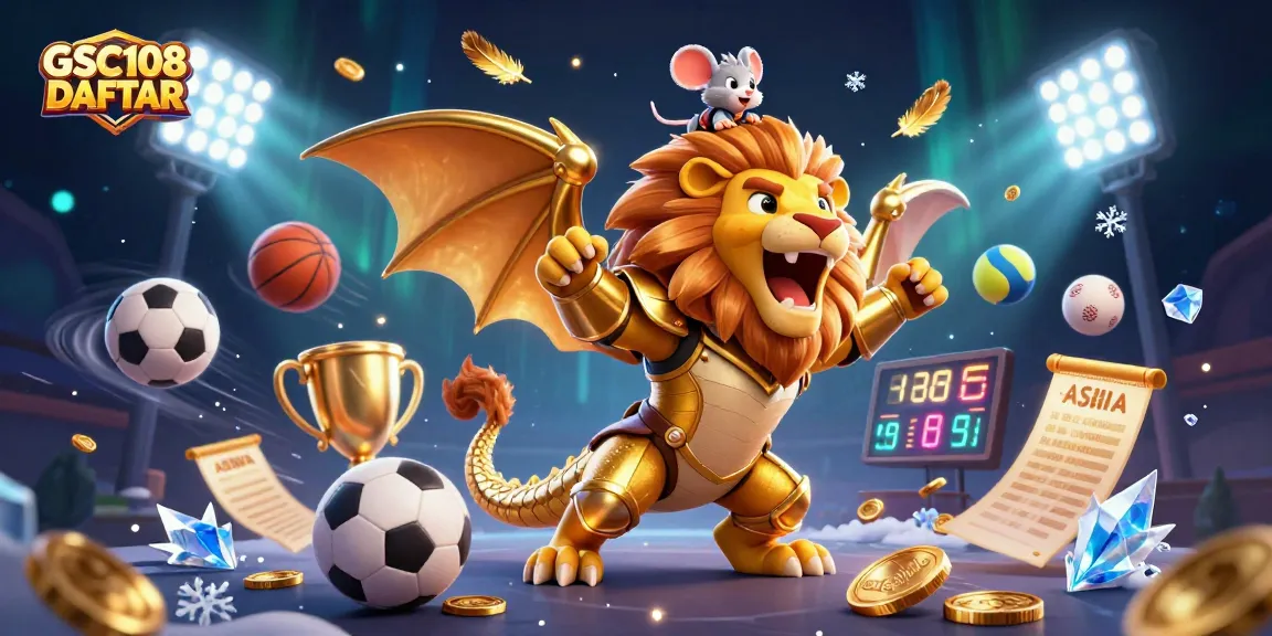 Play thrilling games at GSC108 DAFTAR, where golden opportunities await amidst dynamic sports action.