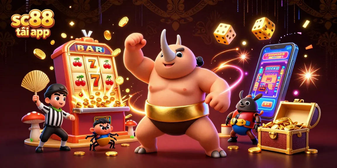 Experience the thrill of winning with SC88 tải app, featuring vibrant casino action and games.