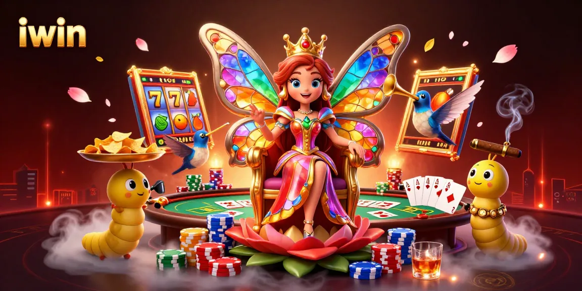 Experience iwin's thrilling slot adventures with vibrant symbols and a fantasy setting.