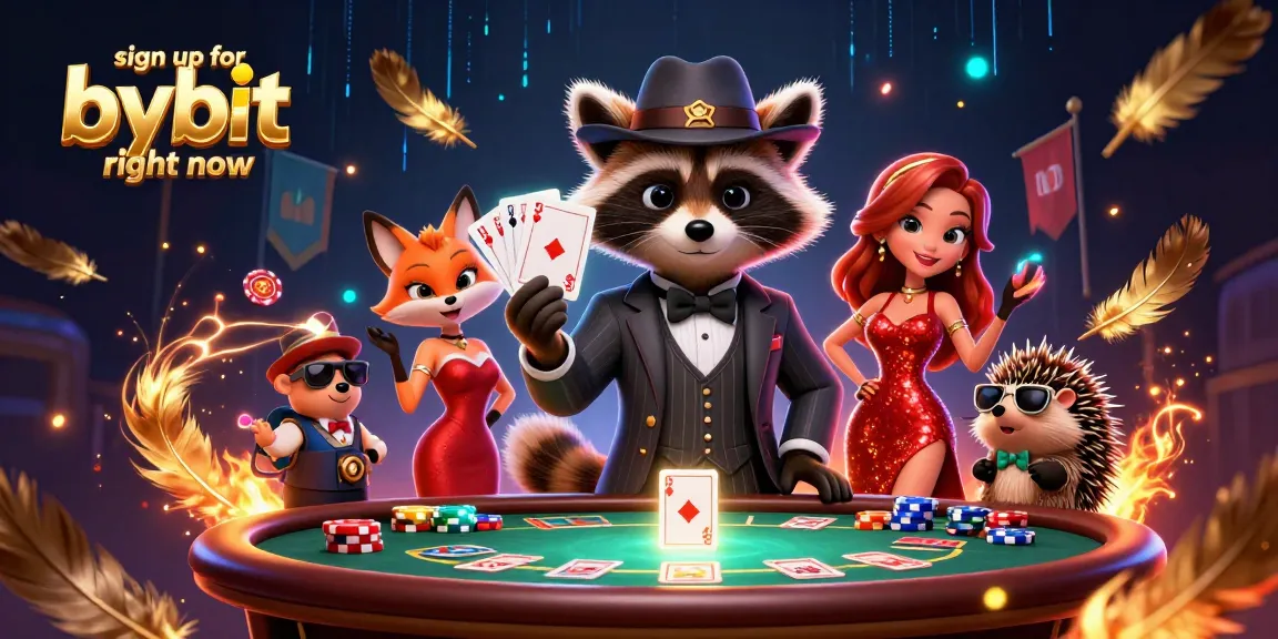 Join the excitement and sign up for bybit right now to enjoy thrilling poker gameplay with vibrant characters.