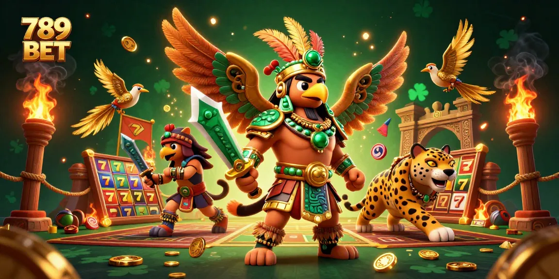 Experience the thrill of 789 BET with immersive 3D casino elements in vibrant detail.
