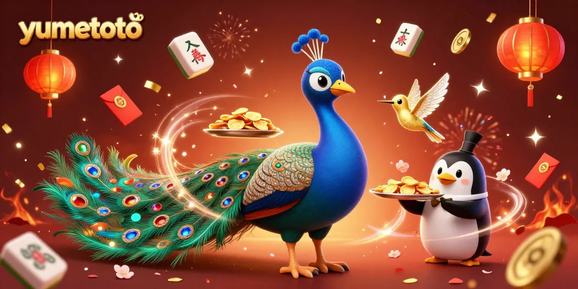 Experience gaming excitement with yumetoto, showcasing colorful characters and festive elements.