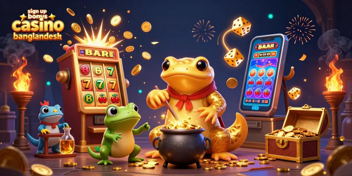 Experience the thrill of online gambling with sign up bonus casino bangladesh offers at BetVisa.