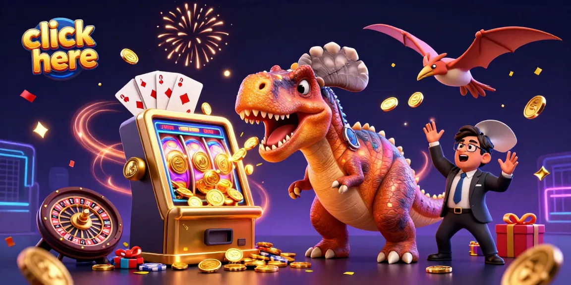 Klik di sini untuk menyaksikan kepala pachycephalosaurus menyerang mesin slot emas dalam ilustrasi kasino digital yang mengasyikkan.