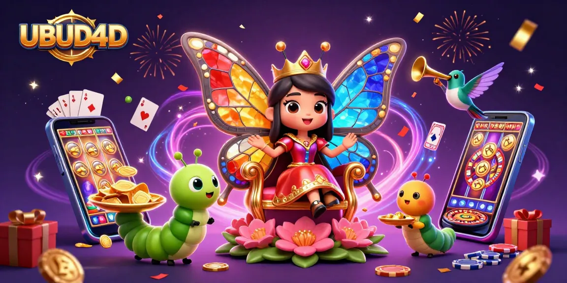 Spin big winnings with UBUD4D as you explore vibrant slot games and engage with lively casino elements.