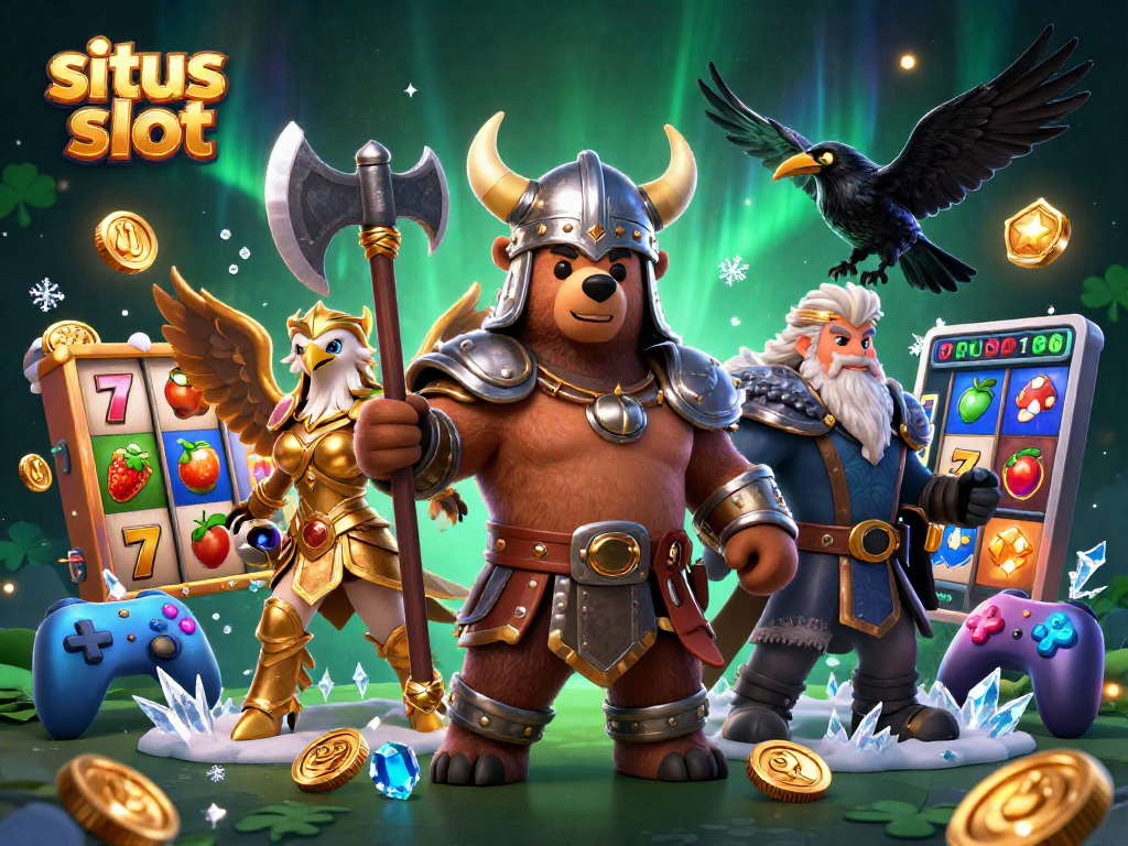 Mainkan situs slot dengan berbagai mesin slot 3D dalam ilustrasi menarik dan menghibur.