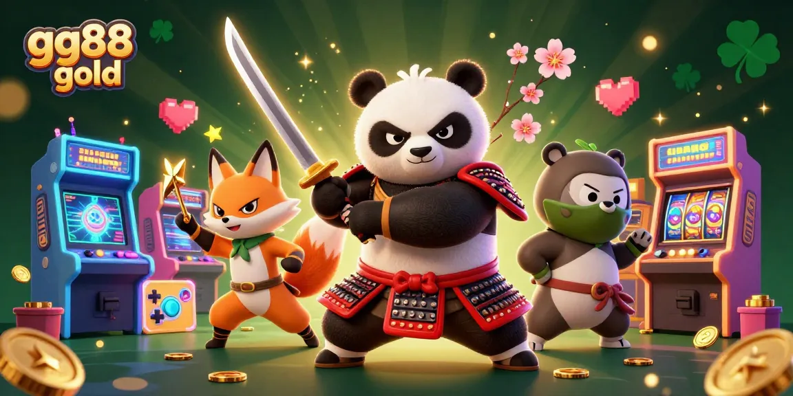 Engage with exciting gameplay at gg88 gold through vibrant 3D characters and casino elements.