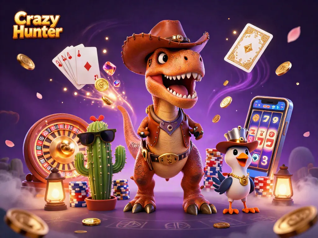 Crazy Hunter เป็นเกมคาสิโนที่ให้คุณสัมผัสกับความสนุกสนานอย่างไม่มีที่สิ้นสุด