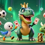 Boost your betting strategies with tỷ lệ kèo insights in this vibrant casino illustration.