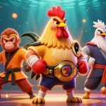 Experience thrilling gameplay at PGSPLAY with vibrant slot machines and colorful characters.
