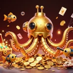 Engage with budi4d login as a golden kraken submarine sails through winning treasures.