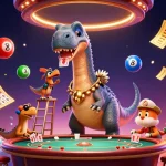 Experience thrilling wins at 8x bet with vibrantly illustrated casino action and excitement.