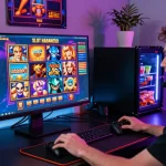 Exciting Slot Habanero gaming experience with colorful graphics and immersive gaming environment.