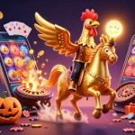 Experience thrilling gaming with Sunwin Official in this vibrant casino illustration.