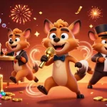 Experience thrilling entertainment at VIN88 with lively hyenas running a comedy casino