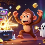 ompong188 memicu jackpot berantai di kasino hantu dengan lucunya monyet poltergeist dan anjing pemburu