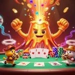 Experience winning strategies at fly88 with thrilling poker scenes crafted in vibrant 3D illustration.