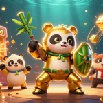 Experience the excitement of PASUKANJITU with vibrant jackpots and gaming action in this dynamic 3D illustration.