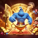 Bermain di rajakadal dengan lampu genie dan karpet ajaib menambah semangat taruhan Anda.